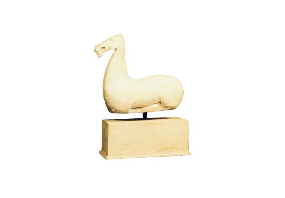 Hann Horse on stand (Set of 2)