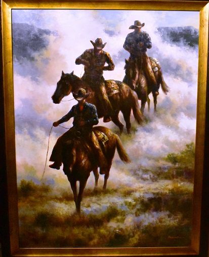 Three Cowboy Riders